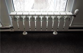 Радиатор отопления к панорамному окну фото #7