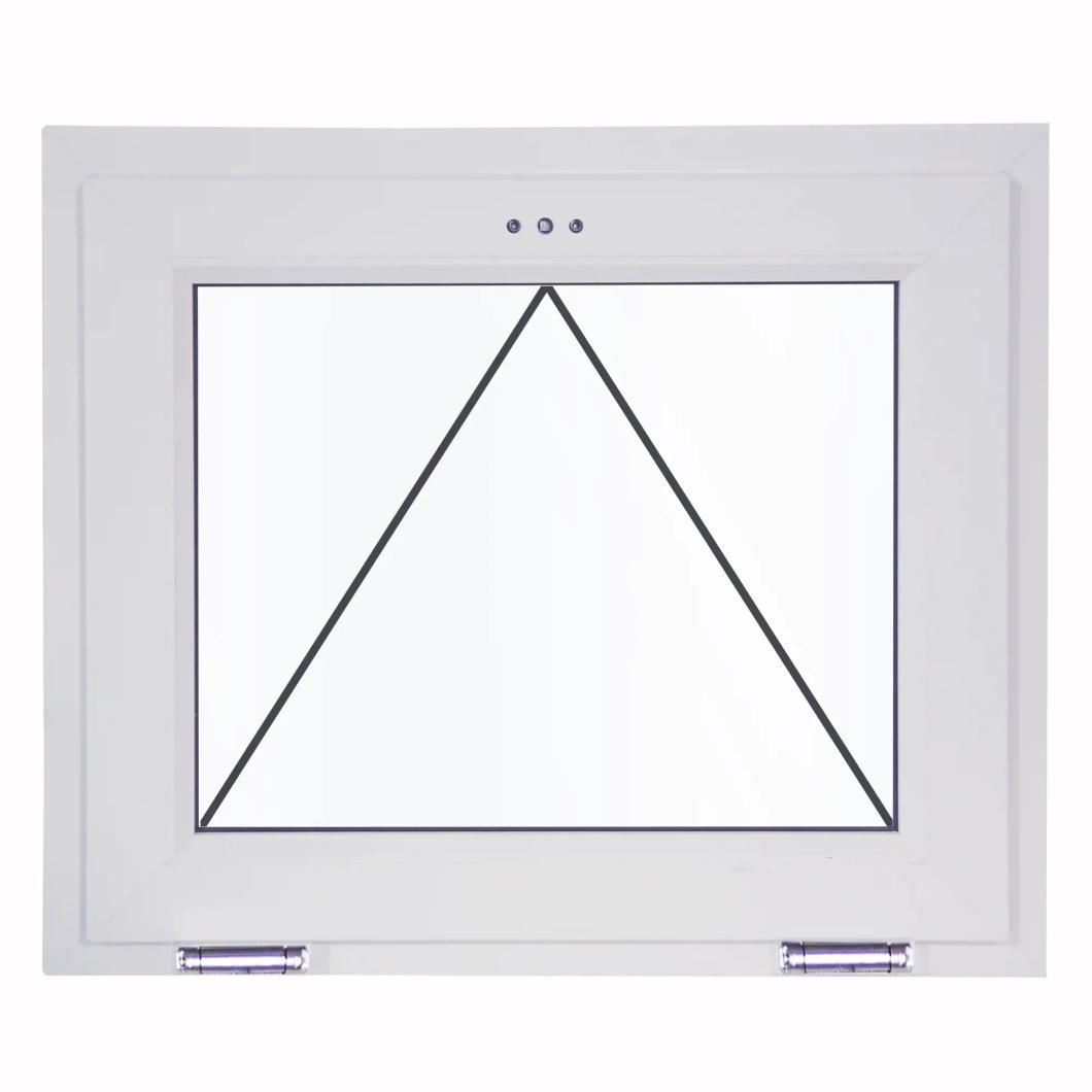 Окно пластиковое ПВХ Deceuninck одностворчатое 500х700 (ВхШ) фрамуга однокамерный стеклопакет белый
