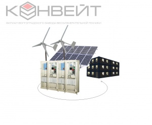 Ветросолнечная электростанция 6 кВт (220В)
